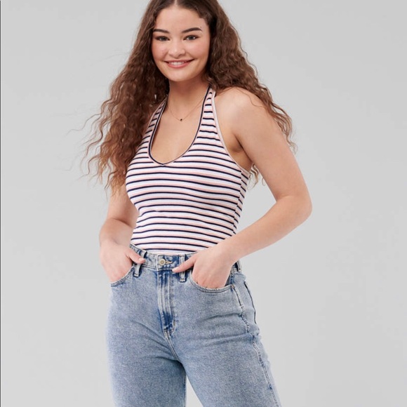 Hollister Tops - Hollister halter top, never worn!